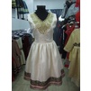 Rochie din brocard cu aplicatii manuale