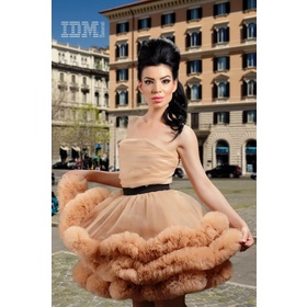 Fusta closh cu volane