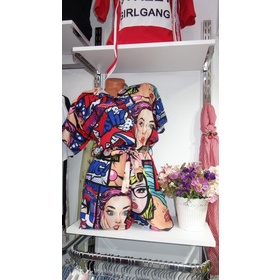 Salopeta cu imprimeu