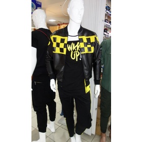 Geaca din piele ecologica